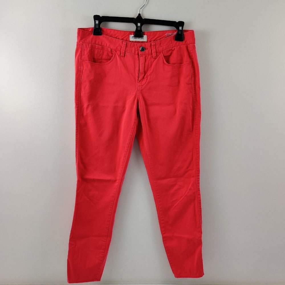 Madewell Women's Coral Skinny Ankle Pants Size 6